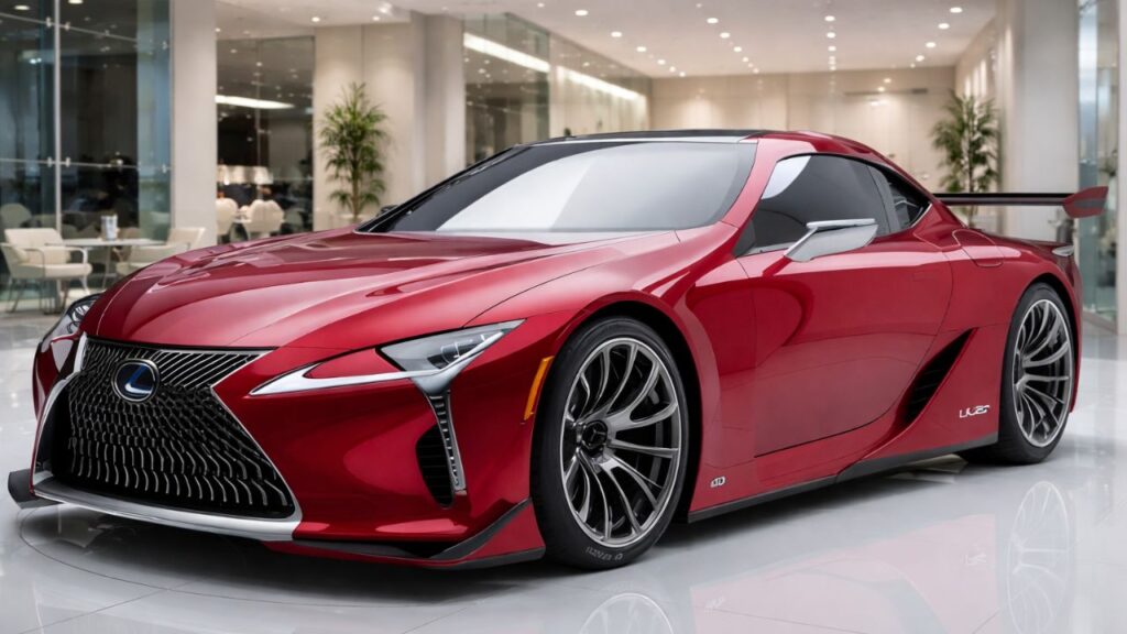 2026 Lexus LC 500 Debuts