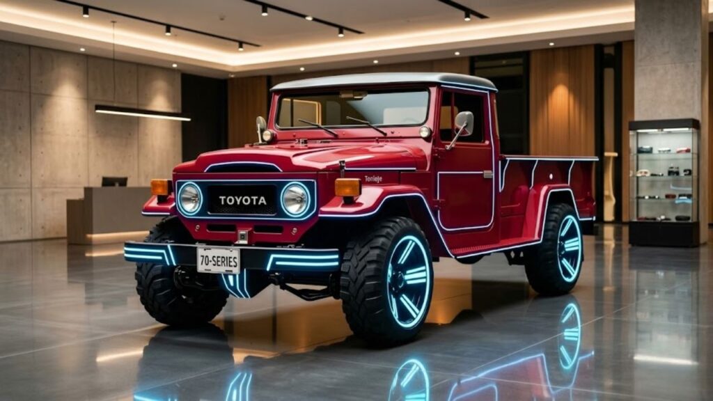 Toyota Land Cruiser Pickup Launch