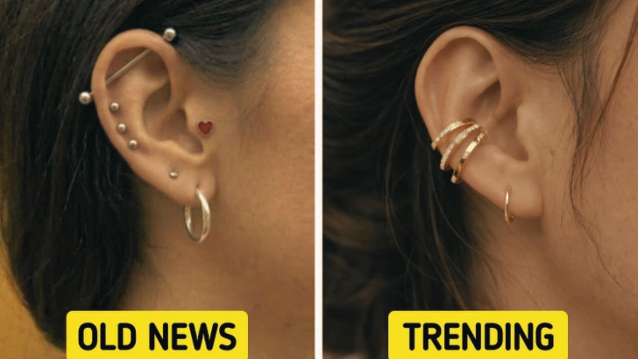 Ear cuffs.