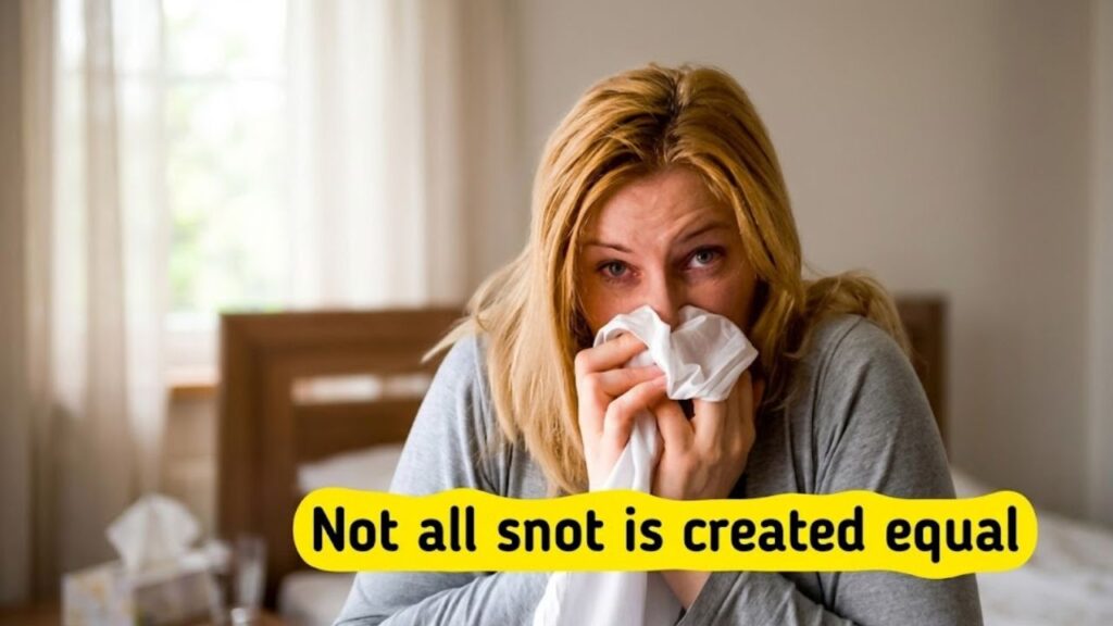 What Your Snot Color