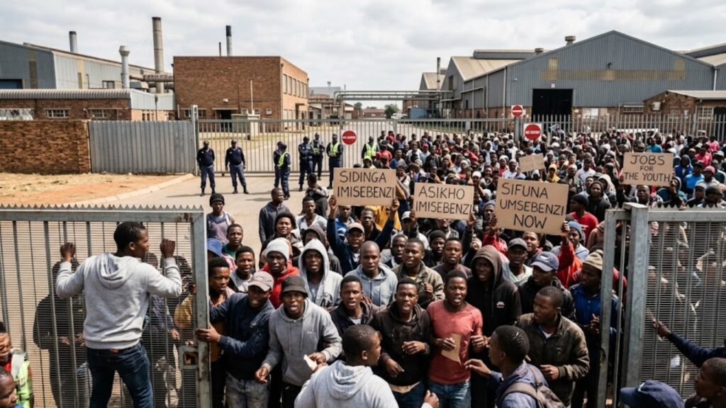 izinkulungwane zentsha engasebenzi